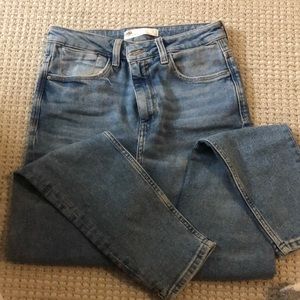 Zara High Waisted Jeans